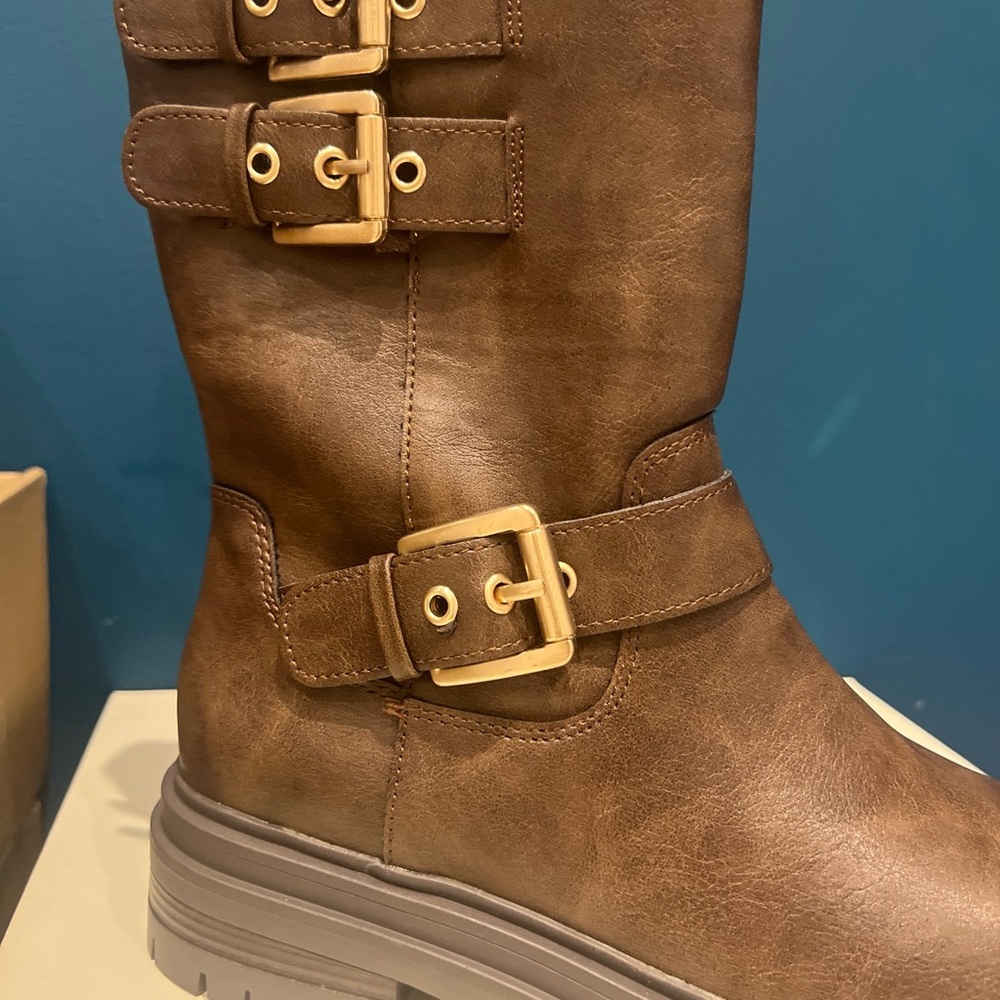 Sun and Stone Brown Boots ONNYXP - Picture 2 of 7